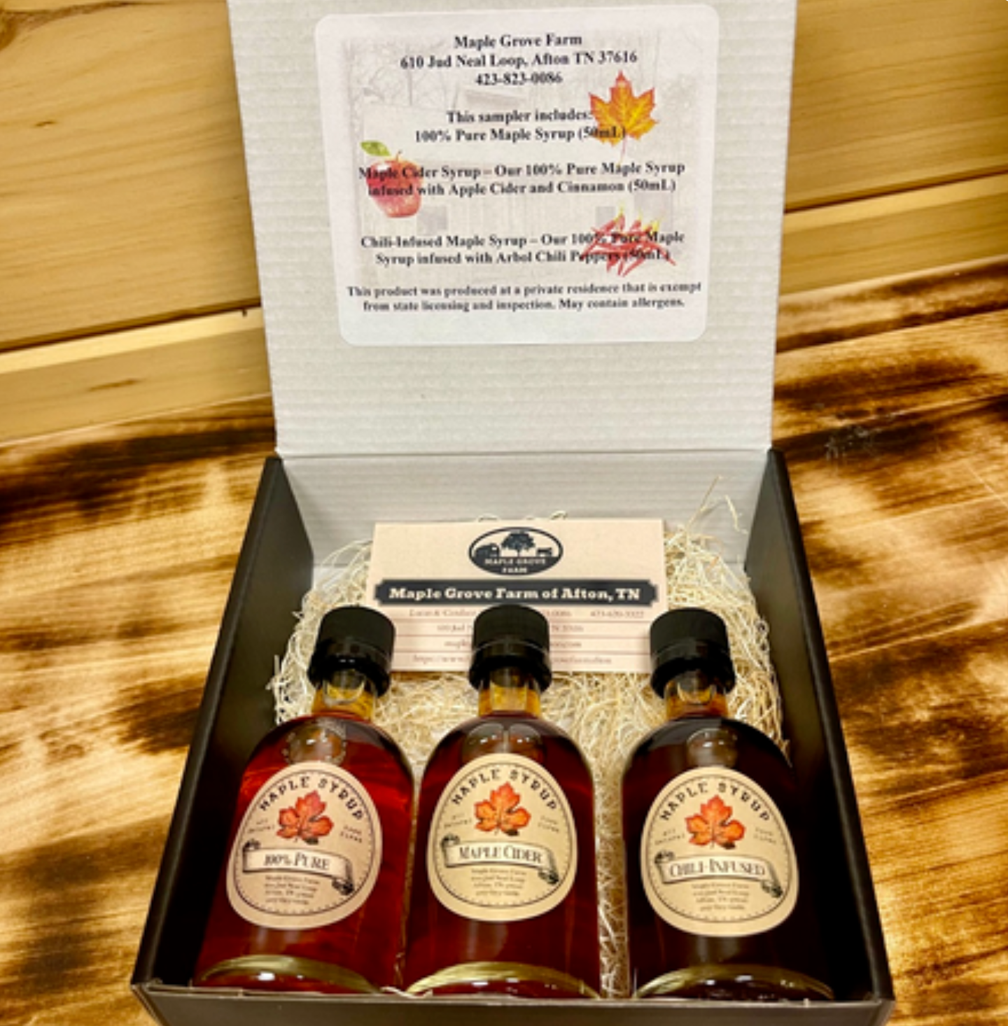 Sampler Syrup Gift Box