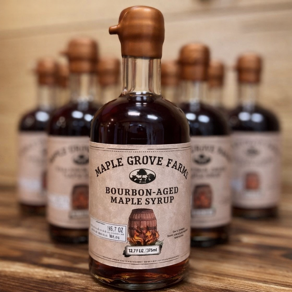Bourbon-Aged Maple Syrup (12.7 oz)